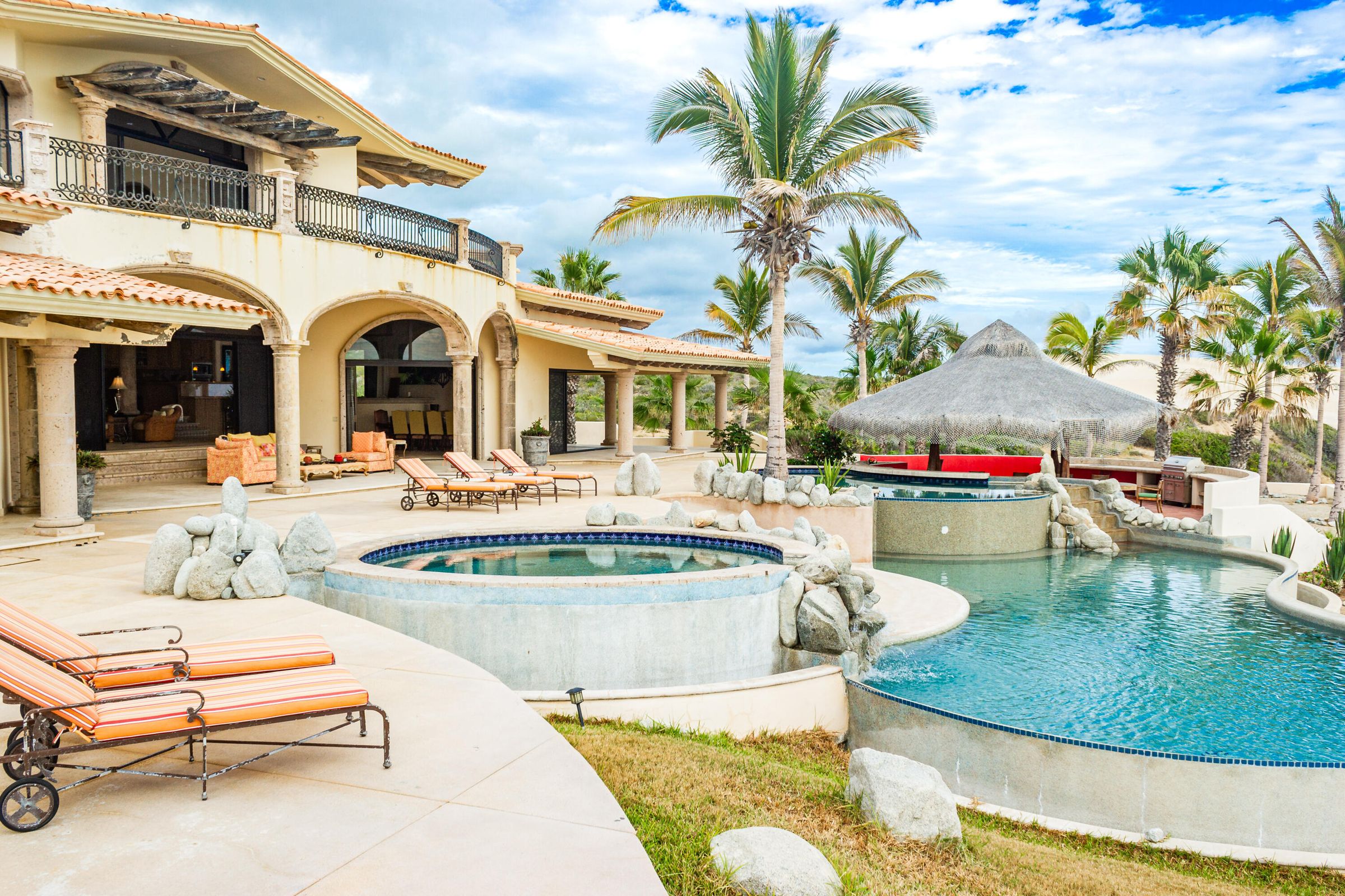 Ocean View Home | 5 bed, 7 bath | Casa Las Dunas Estate | Boca del Salgado | 40 mins north of San Jose del Cabo