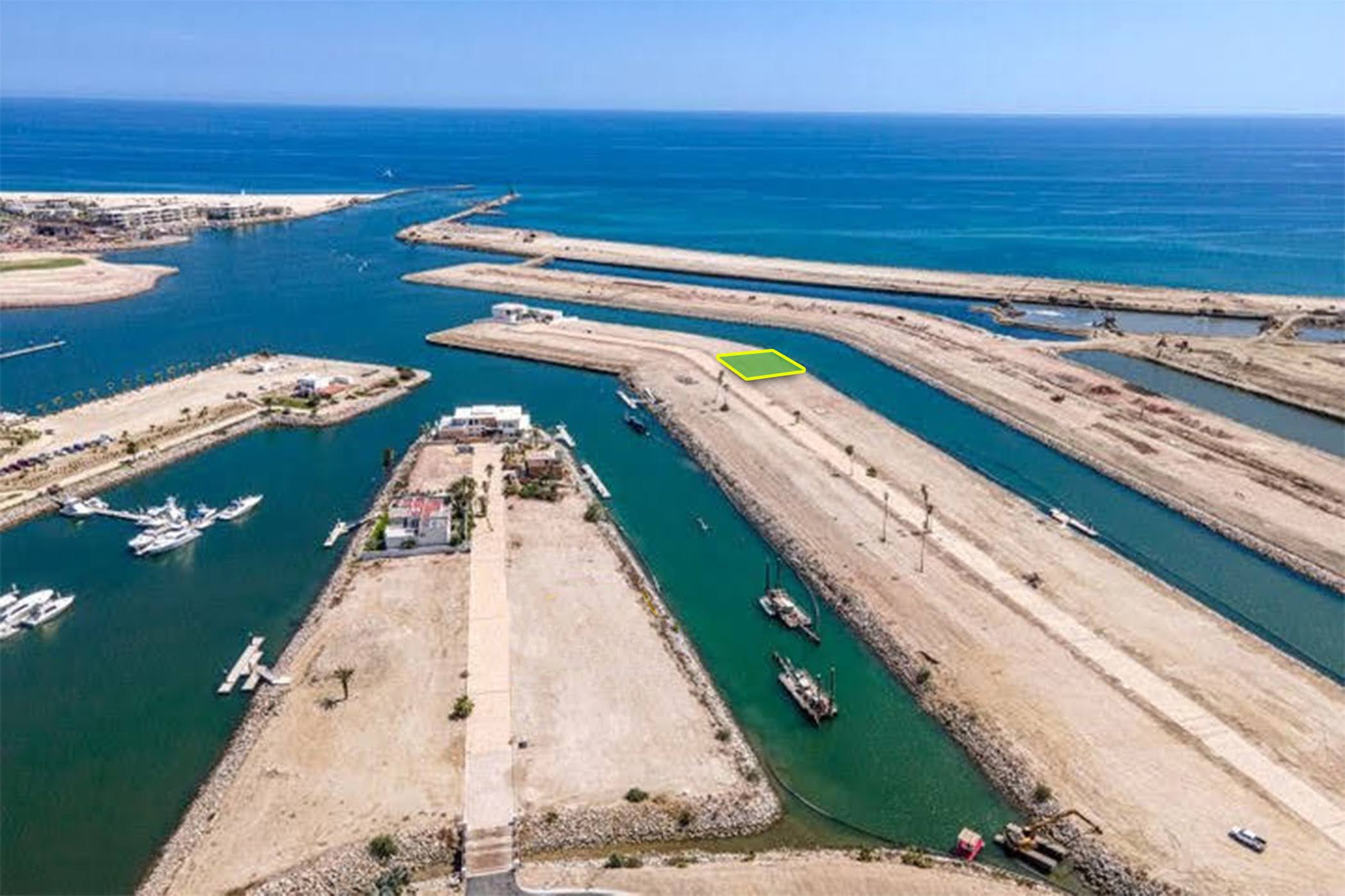 Marina Lot Isla San Jose | Lot 16 | Chanel Frontage: 82 ft. | Costa Palmas | 45 mins to Los Cabos International Airport